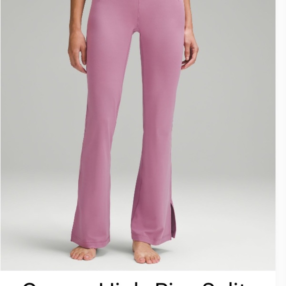 Lululemon Athletica Groove High Rise Flare Pants